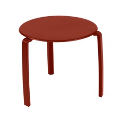 Table basse Alizé ocre rouge