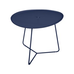 Table basse Cocotte bleu abysse