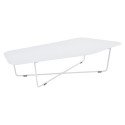 Table basse Ultrasofa blanc coton