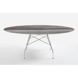 Table Glossy / plateau oval