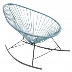 Fauteuil à bascule Acapulco Bleu Canard