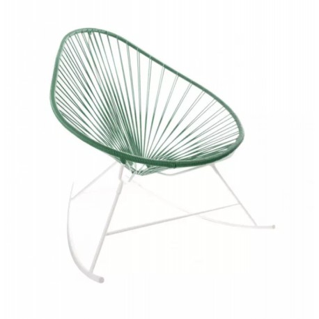 Fauteuil à bascule Acapulco Vert Sauge