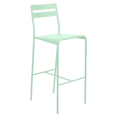 Chaise de bar Facto vert opaline