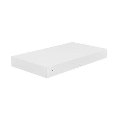 Module d'angle Droite 2 Places BELLEVIE blanc coton