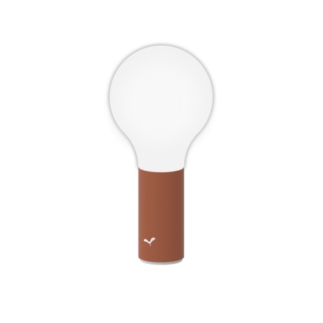 Lampe APLÔ H.24 ocre rouge