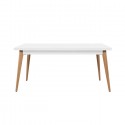 Table 55 Pieds bois 160 x 80