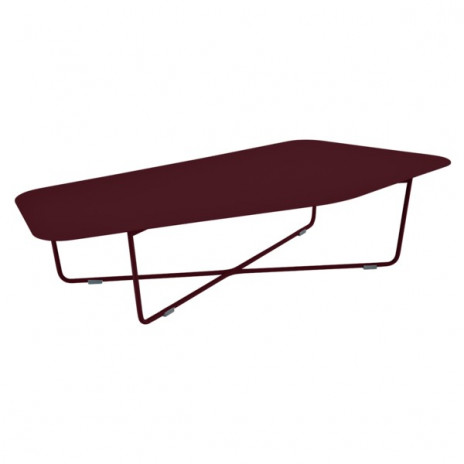 Table basse Ultrasofa cerise noire