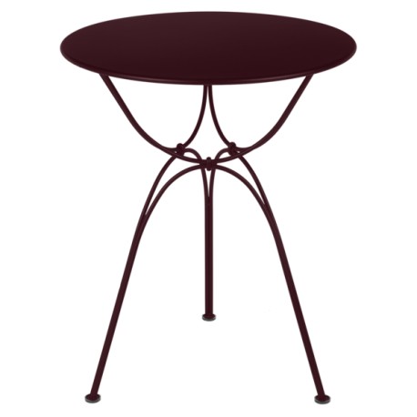 Table AIRLOOP cerise noire