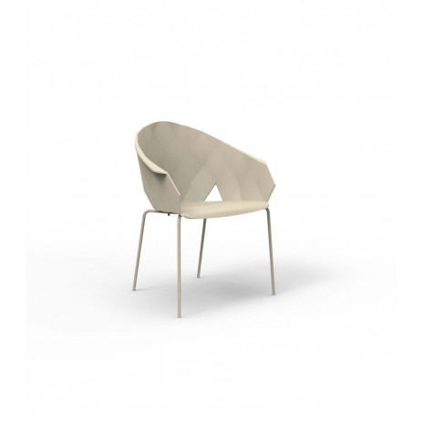 Vases Fauteuil Ecru