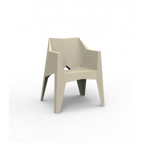 Fauteuil Voxel Ecru