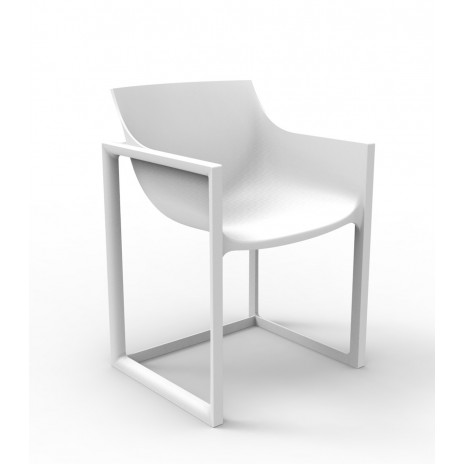 Fauteuil Wall-Street Blanc