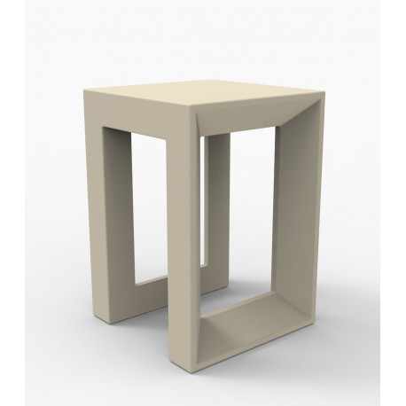 Tabouret Bas Frame Ecru