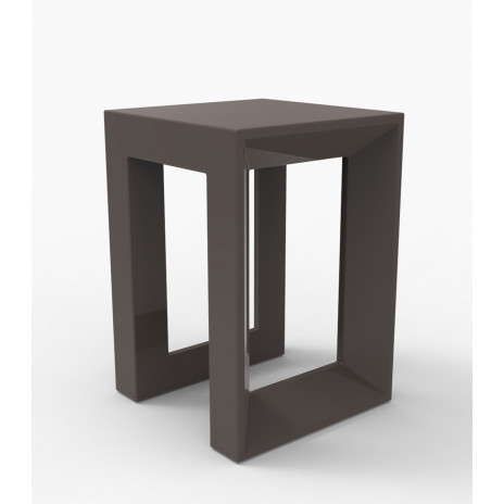 Tabouret Bas Frame Laqué Bronze