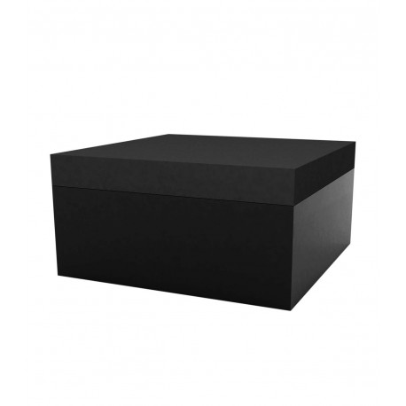 Medium Pouf Jut Chill Laqué Noir