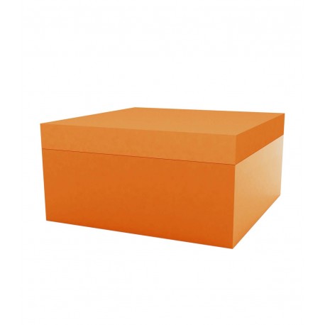 Medium Pouf Jut Chill Laqué Orange