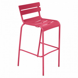 Tabouret de bar Luxembourg rose praline