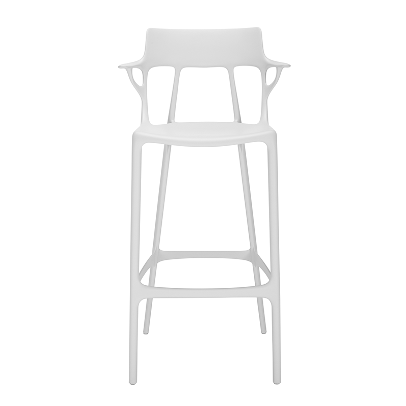 Tabouret A.I Blanc Haut 2