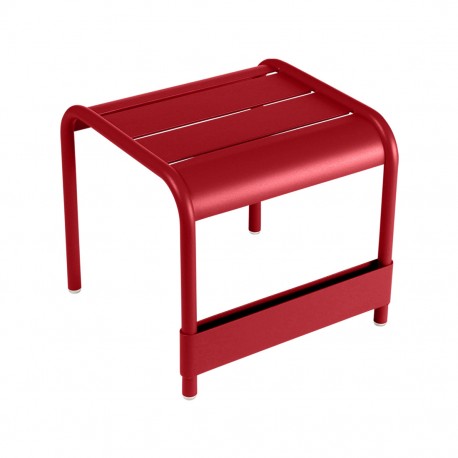 Table basse Luxembourg coquelicot