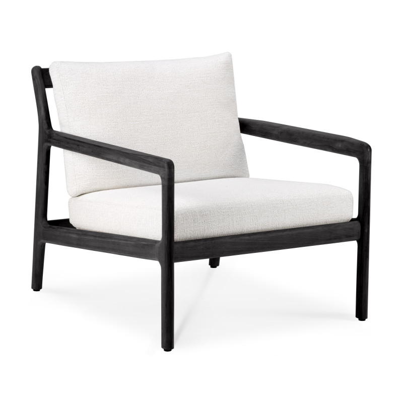 Fauteuil de jardin Jack en Teck Noir