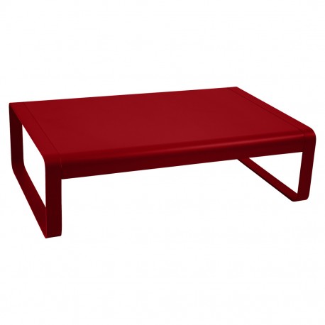 Table basse  Bellevie coquelicot