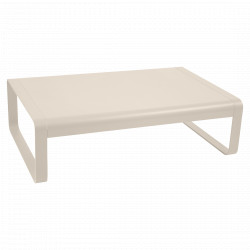 Table basse  Bellevie sable opaque / lin