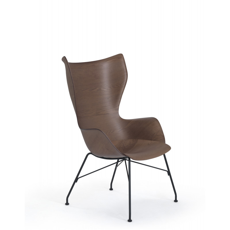 Fauteuil K/Wood Frêne Lamellé