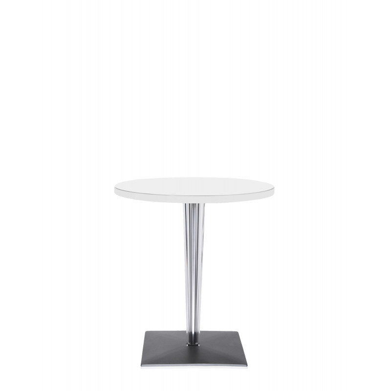 Table Rond Pied Carré Plissè Grand TopTop