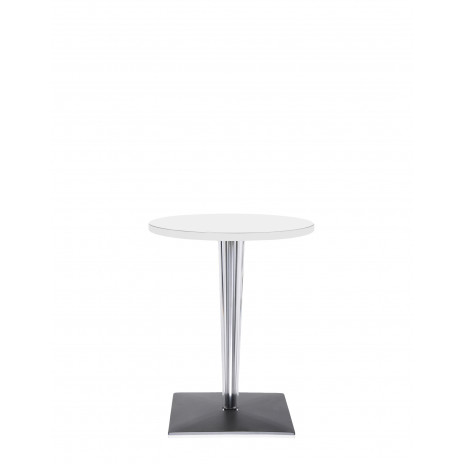 Table Rond Pied Carré Plissè Moyen TopTop