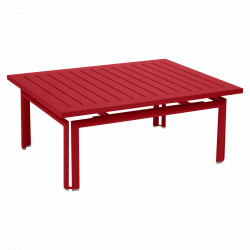 Table basse COSTA coquelicot