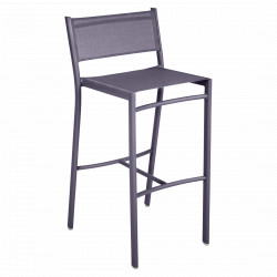 Tabouret haut COSTA prune