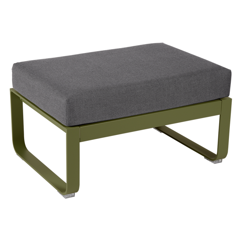 Pouf BELLEVIE gris graphite