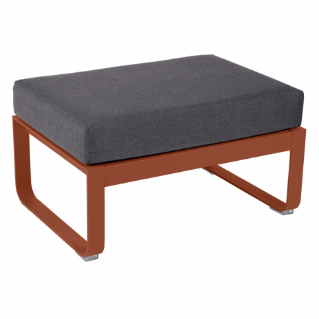 Pouf BELLEVIE gris graphite