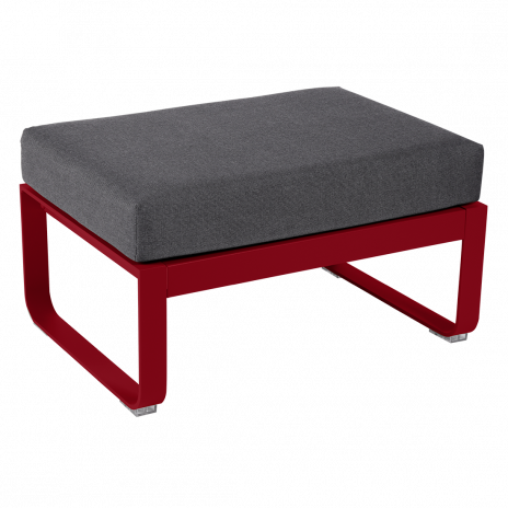 Pouf BELLEVIE gris graphite