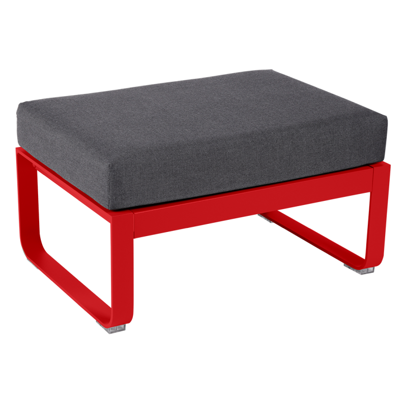 Pouf BELLEVIE gris graphite