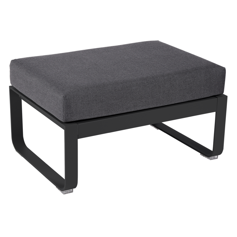 Pouf BELLEVIE gris graphite