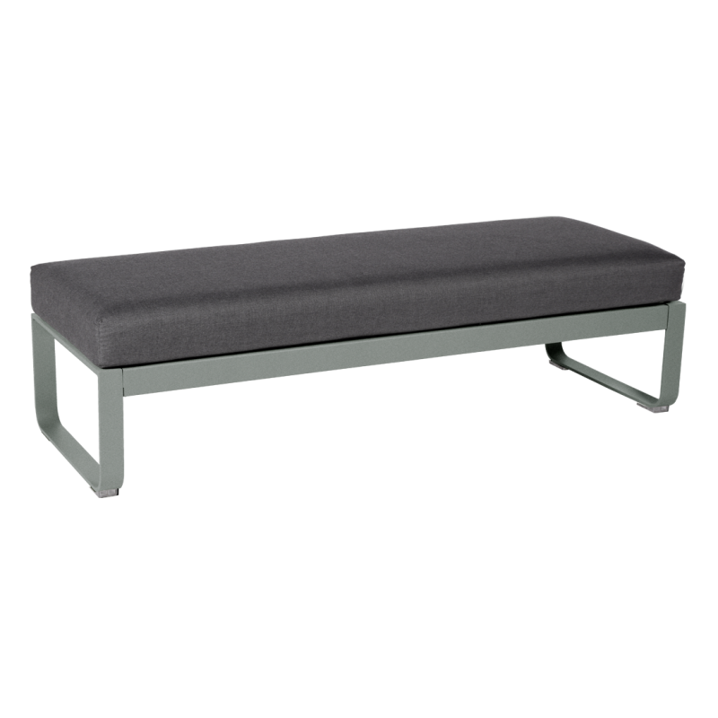 BANQUETTE 2 PLACES BELLEVIE gris graphite