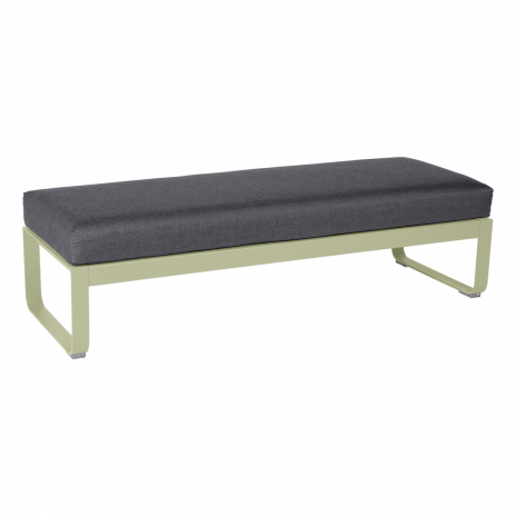 BANQUETTE 2 PLACES BELLEVIE gris graphite