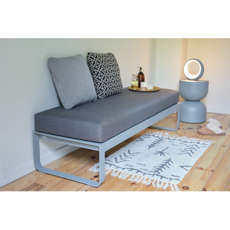 BANQUETTE 2 PLACES BELLEVIE gris graphite