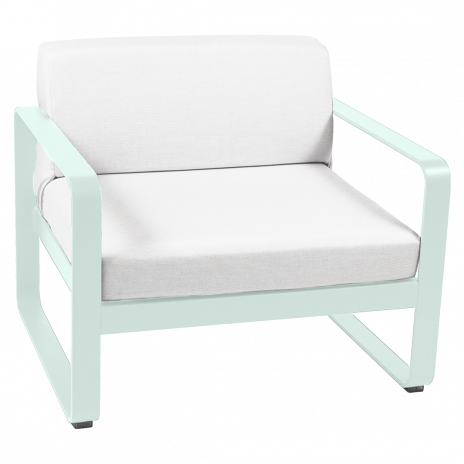 Fauteuil BELLEVIE blanc grisé