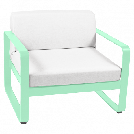 Fauteuil BELLEVIE blanc grisé