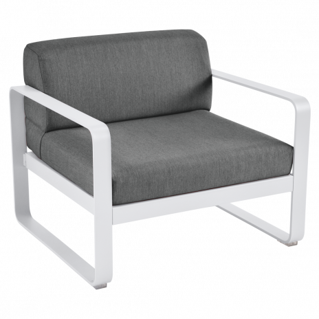 Fauteuil BELLEVIE gris graphite