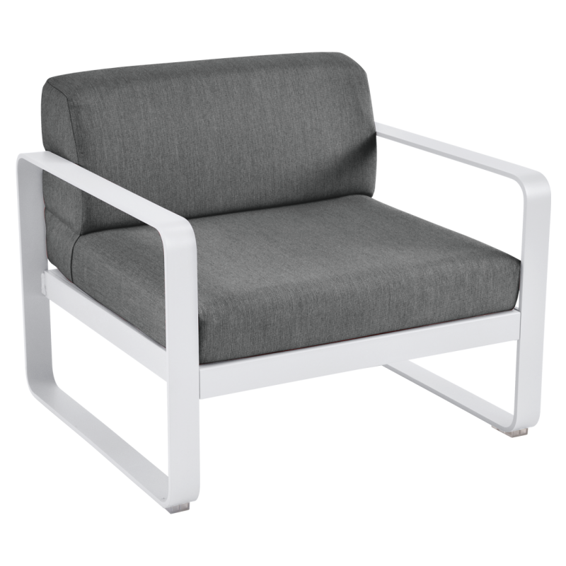 Fauteuil BELLEVIE gris graphite