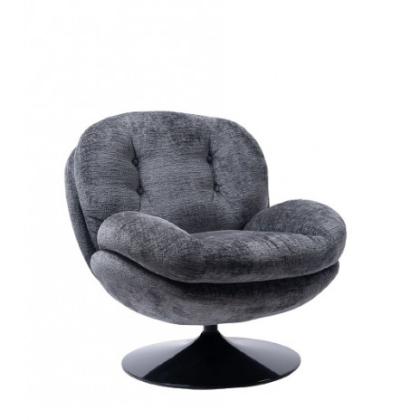 Fauteuil Memento Gris, Pied...