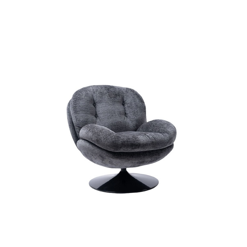 Fauteuil Memento Gris, Pied Noir