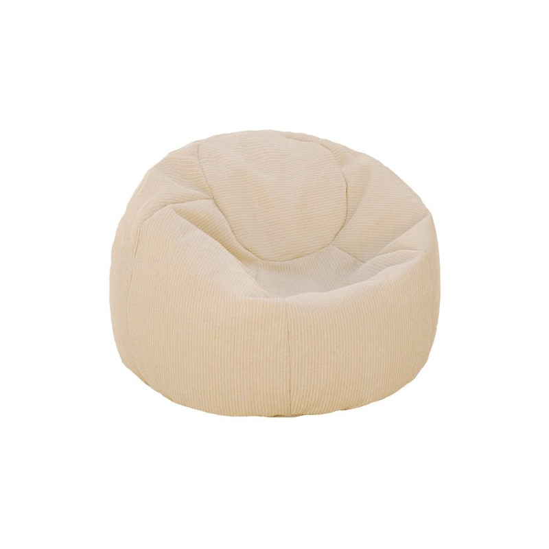 Pouf XL effet raphia - Extérieur