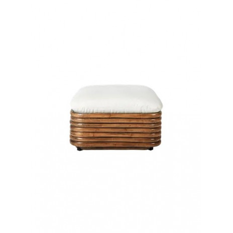 Pouf BOHÈME 72 OTTOMAN Blanc