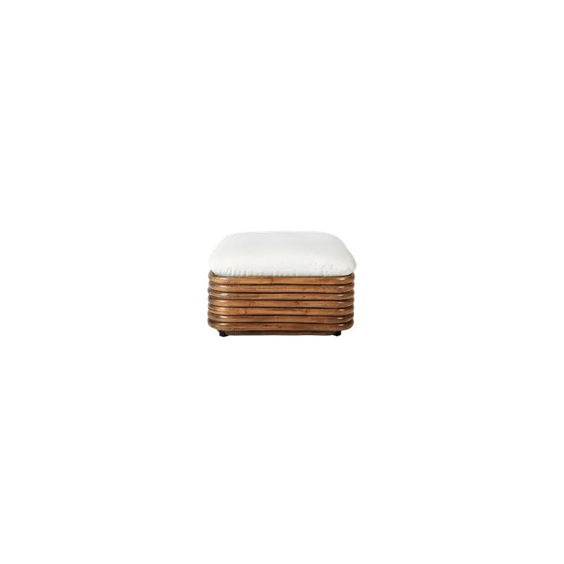 Pouf BOHÈME 72 OTTOMAN Blanc