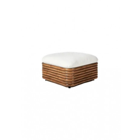 Pouf BOHÈME 72 OTTOMAN Blanc