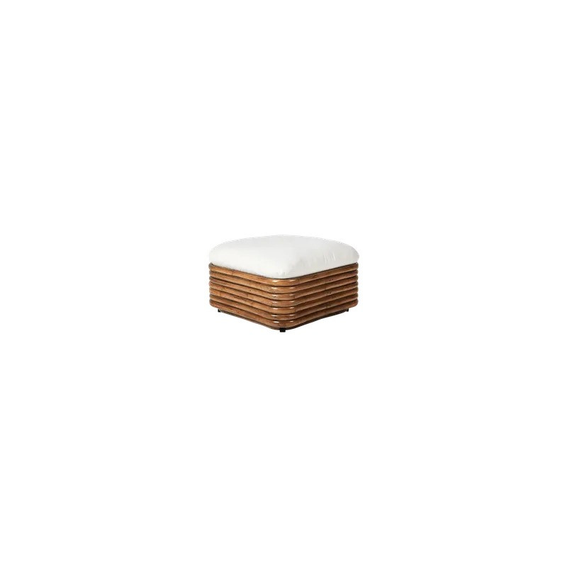 Pouf BOHÈME 72 OTTOMAN Blanc