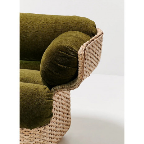 FAUTEUIL LOUNGE EN FORME DE PANIER Zéro